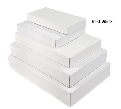 Ohio Valley White Gloss Apparel Box   