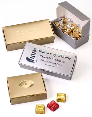 Luster Metallic Candy Boxes