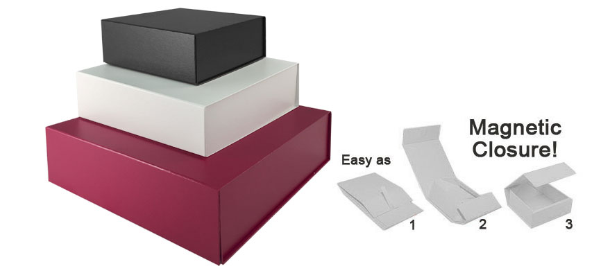 Leatherette Magnetic Gift Boxes