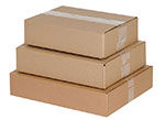 Brown 4-Flap Corrugated Boxes