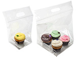 Clear Cupcake Zip Seal Bag Sets