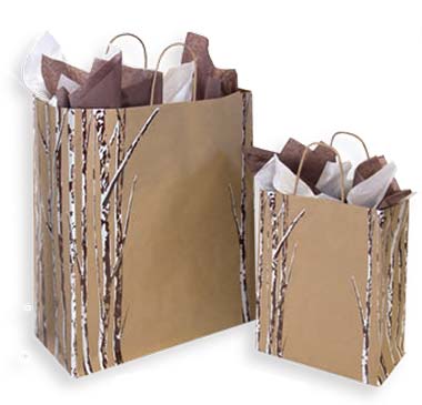 Birch Bliss Paper Shopping Bags