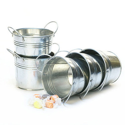  5 inch Galvanized Side Handle Pail
