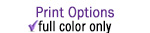 Imprinting details for Spotlight Brand Full Color Printed White RSC