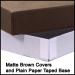 General Purpose Rigid 2 Piece Chocolate Brown Boxes