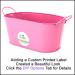 12-Pink-Painted-Oval-Tub