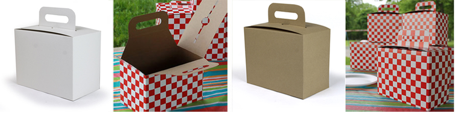 Stackable Picnic Boxes with Handle