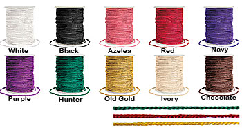 Rayon Twist Cord On Rolls