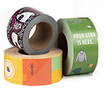 Four Color Bleed Water Activated Paper Tape