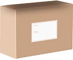 12x9x6 Brown Kraft Postal Mailer Boxes