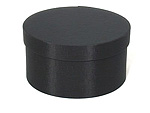 Black Round Fabric Boxes