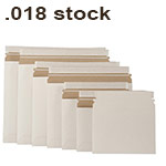 Standard Flat White Self Seal Cardboard Mailers