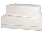 Scratch Resistant MEGA SIZE Matte White Magnetic Box