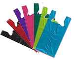 High Density Colored T-Style Bags