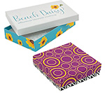 Full Color Bleed Printed Jewelry Boxes (Lid & Base)
