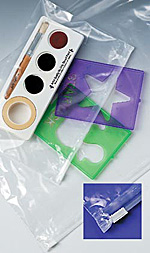 Clear 3mil Polyethylene Slide Seal Plastic Bags