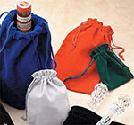 Velvet Drawstring Jewelry and Gift Pouches