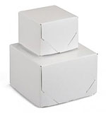White 2 Piece Lock Corner Boxes
