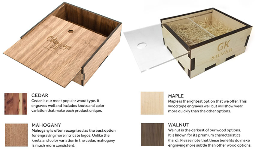 Premium Ultimate Wooden Slide Top Boxes