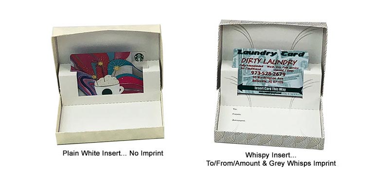 Pop-Up Gift Card Boxes